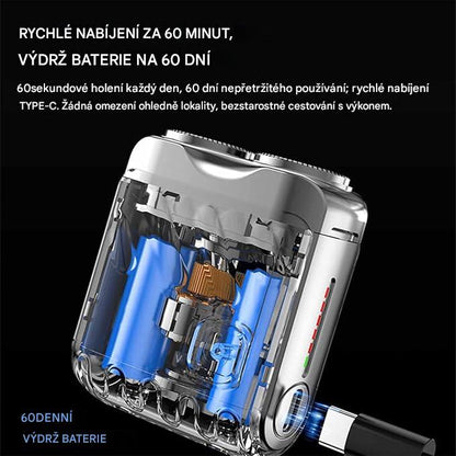 Mini elektrický holicí strojek | 🔥HORKÝ VÝPRODEJ -60 %🔥