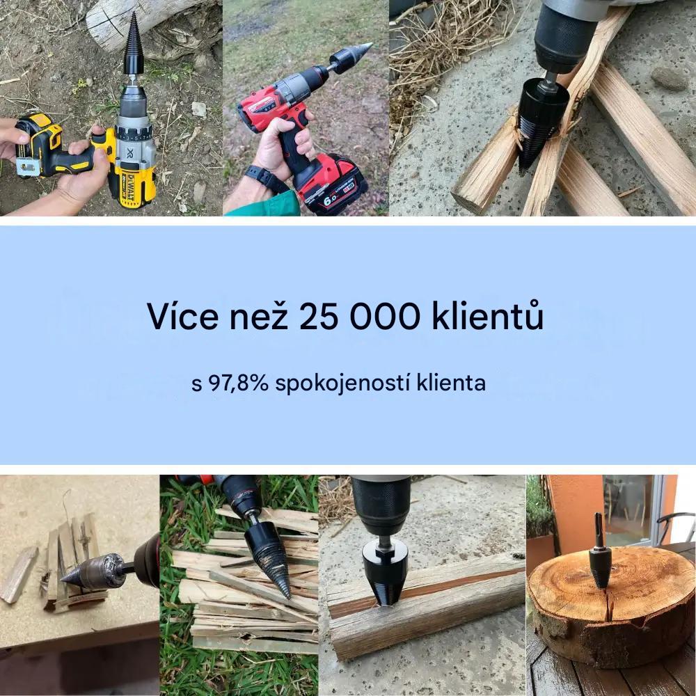 🎉 Exkluzivně pro členy –Bezpainová vrtačka pro seniory, která usnadňuje štípání dřeva