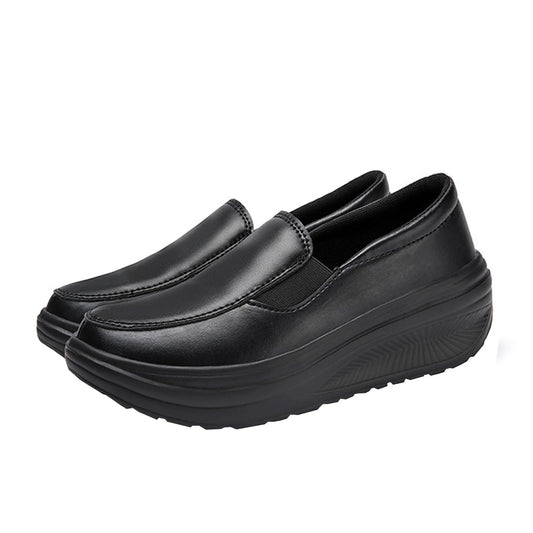 [🎉 Exkluzivně pro členy ]Novinka 2026 – Měkké a pohodlné, ideální pro volný čas 👟 Dámské slip-on platformové boty