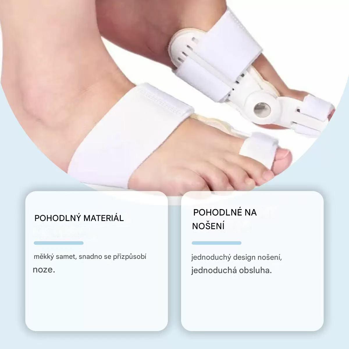 Coeurva Nastavitelný korektor vbočeného palce (Hallux Valgus)
