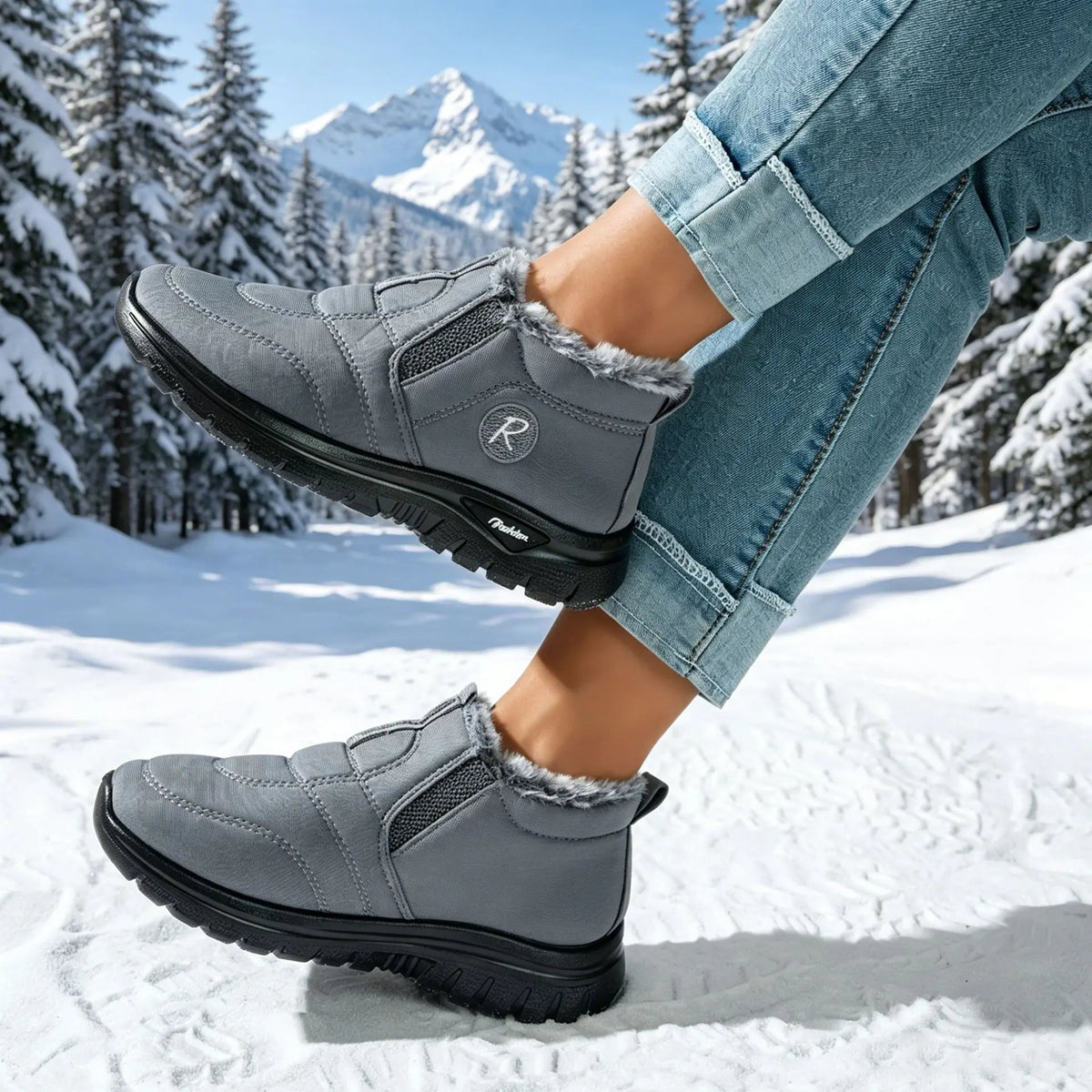 Měkké a pohodlné dámské zimní ortopedické boty 👢 Podpora klenby pro pohodlnou chůzi 🔥 Druhý pár za poloviční cenu ⏰