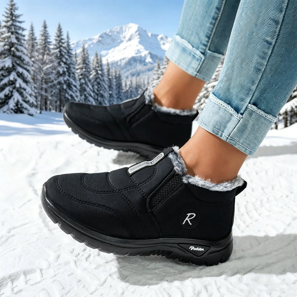 Měkké a pohodlné dámské zimní ortopedické boty 👢 Podpora klenby pro pohodlnou chůzi 🔥 Druhý pár za poloviční cenu ⏰