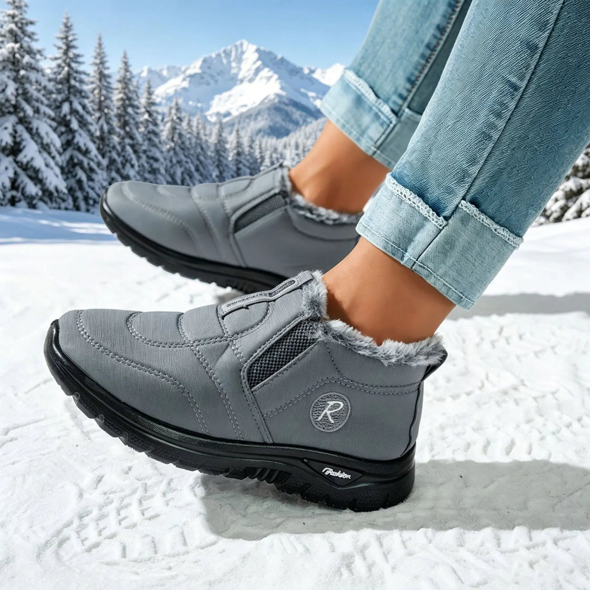 Měkké a pohodlné dámské zimní ortopedické boty 👢 Podpora klenby pro pohodlnou chůzi 🔥 Druhý pár za poloviční cenu ⏰
