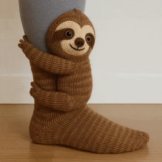 Roztomilé zateplené ponožky 🧦✨ – Zažijte hřejivé objetí svého oblíbeného zvířátka na každém kroku! 🐾❤️