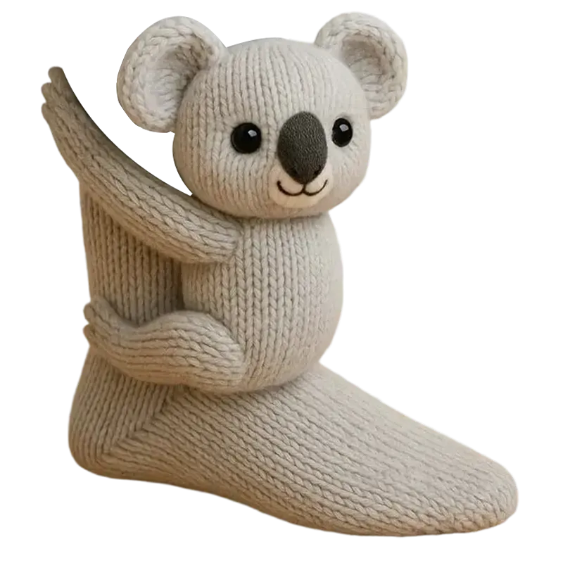 Roztomilé zateplené ponožky 🧦✨ – Zažijte hřejivé objetí svého oblíbeného zvířátka na každém kroku! 🐾❤️
