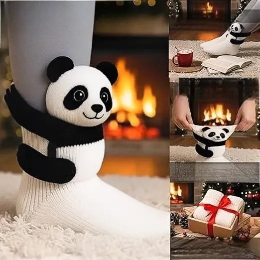 Roztomilé zateplené ponožky 🧦✨ – Zažijte hřejivé objetí svého oblíbeného zvířátka na každém kroku! 🐾❤️