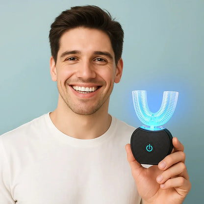 Plně automatický zubní kartáček Coeurva, navržený pro řešení problémů v ústní dutině – vyčistí zuby a ústa za pouhých 30 sekund! 🔥Druhý kus za poloviční cenu!