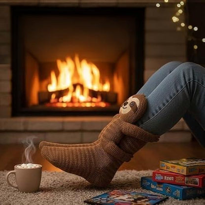 Roztomilé zateplené ponožky 🧦✨ – Zažijte hřejivé objetí svého oblíbeného zvířátka na každém kroku! 🐾❤️