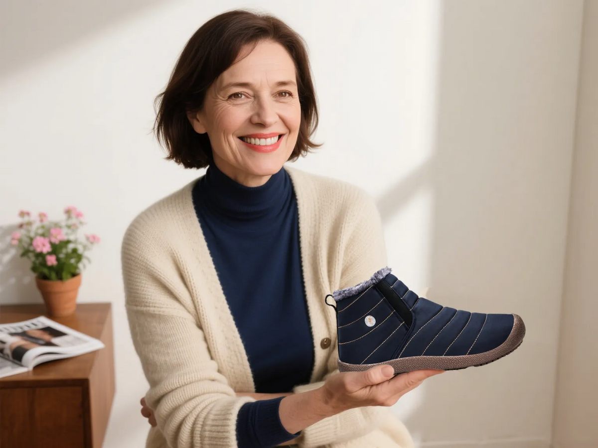 ⚡ 50 % sleva na ergonomickou ortopedickou obuv s hřejivou podšívkou – Ulevte si od bolesti nohou a zad. Unisex, pohodlné a zdravé.