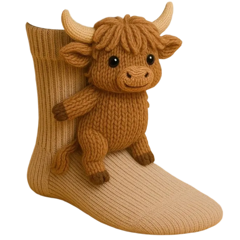 Roztomilé zateplené ponožky 🧦✨ – Zažijte hřejivé objetí svého oblíbeného zvířátka na každém kroku! 🐾❤️