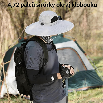 [🎉 Exkluzivně pro členy ]🌞Solární čepice s ventilátorem – prodyšný klobouk proti UV záření na rybaření a pláž pro muže i ženy