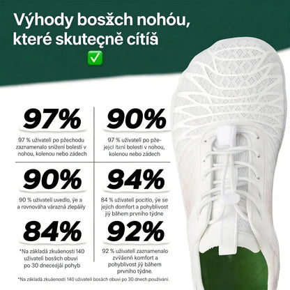 💥 Unisex Pětiprsté Barefoot Boty – Přirozený Krok, Skvělá Přilnavost a Celodenní Pohodlí pro Turistiku, Běh i Vodní Sporty