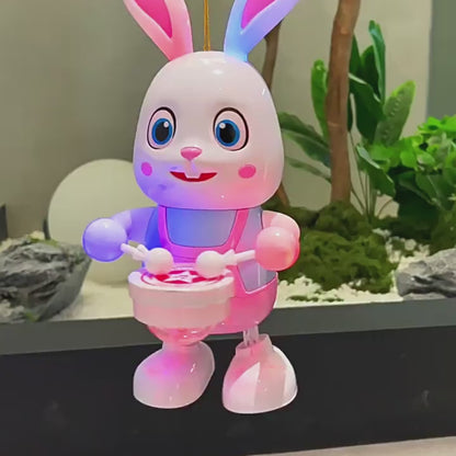 Velikonoční hit pro vaše vnoučata – roztomilý zpívající a tančící králíček! 🐰💃