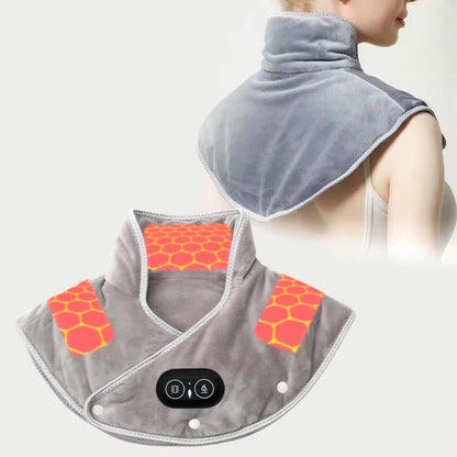 Coeurva Masážní vyhřívací polštář na ramena a krk🔥Druhý kus za poloviční cenu